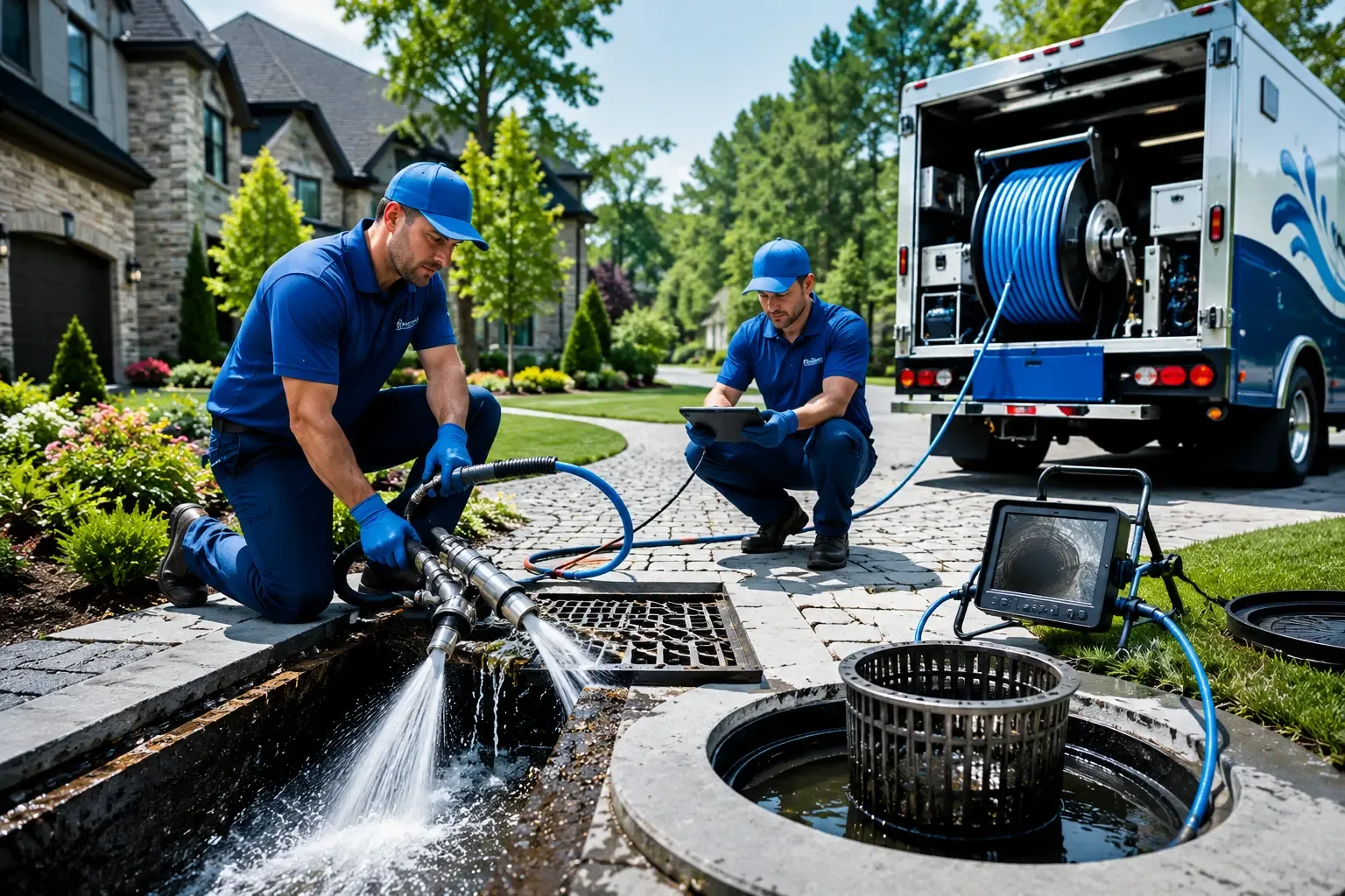 Local outdoor drain cleaning professionals in Roe, AR